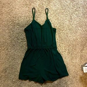 Dark Green Size 4 Women’s Romper